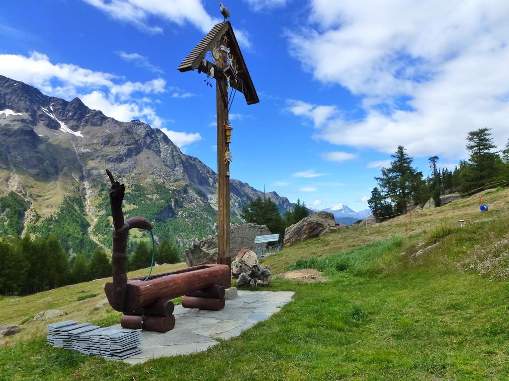 Chalet Alpentraum, Alte Gasse 20 Саас-Грунд Экстерьер фото